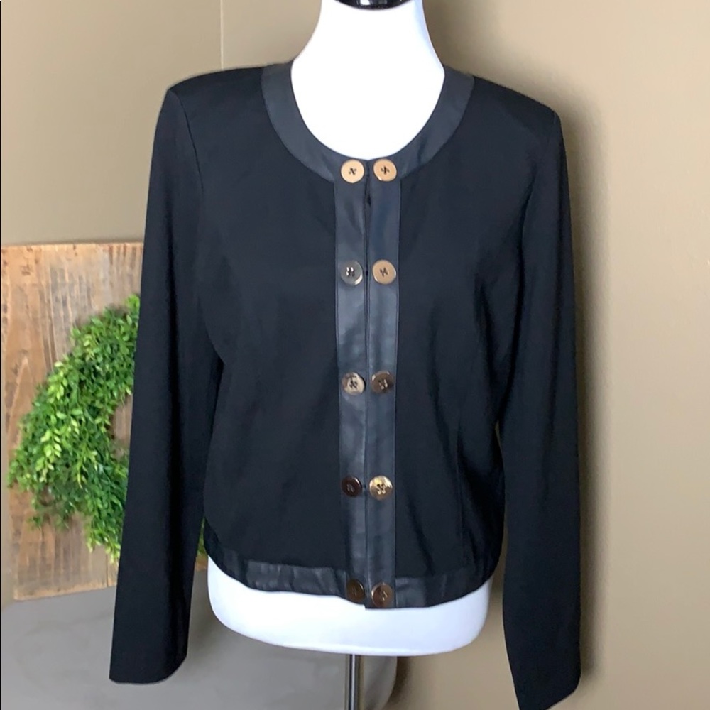 CAbi Black Ponte Studio Women’s Jacket